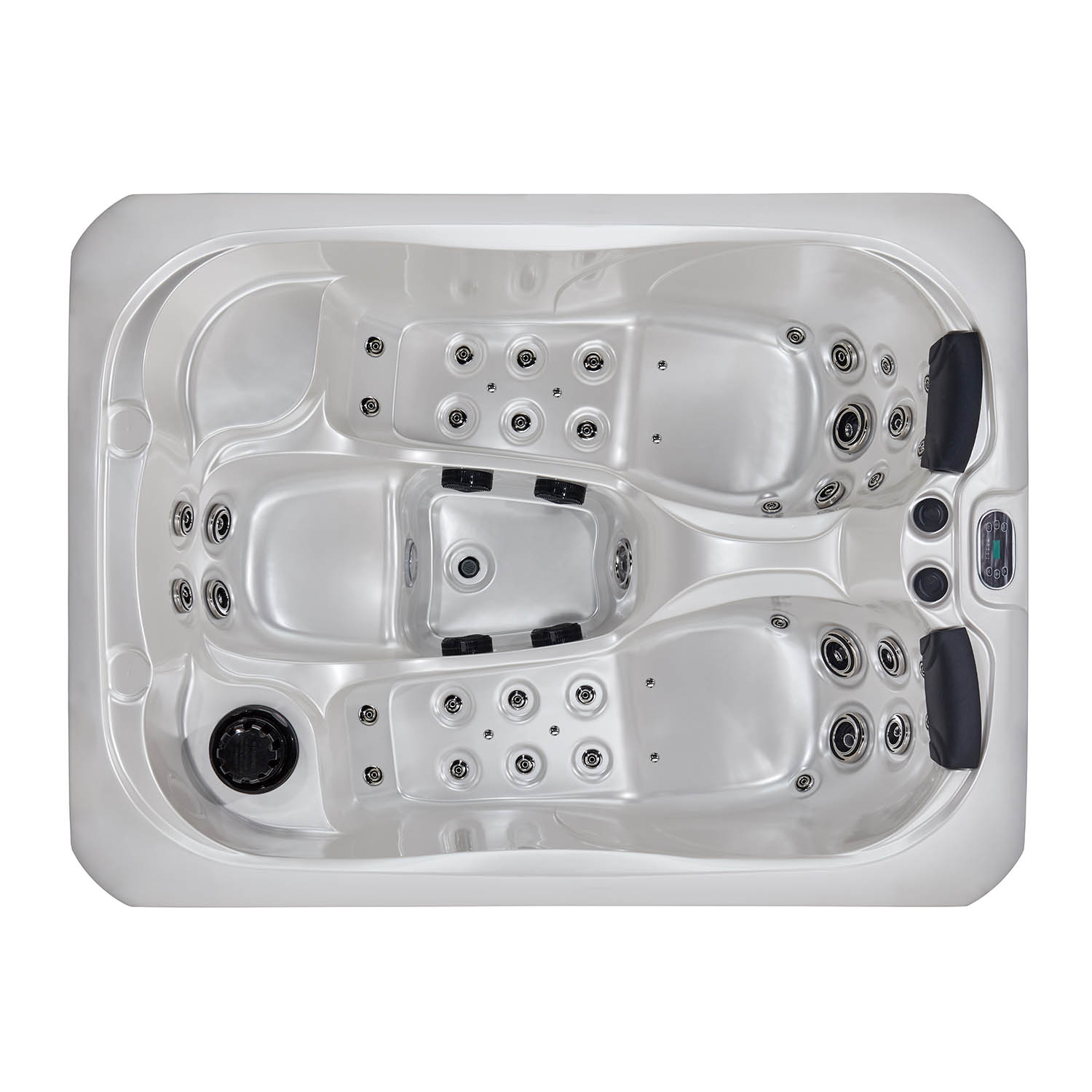 3 person colorful light hottub spa outdoor spa WS-696H
