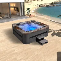 Système de chauffage de piscine spa de luxe pour 5 personnes baignoire spa WS-592H