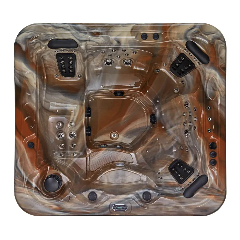 Système de chauffage de piscine spa de luxe pour 5 personnes baignoire spa WS-592H