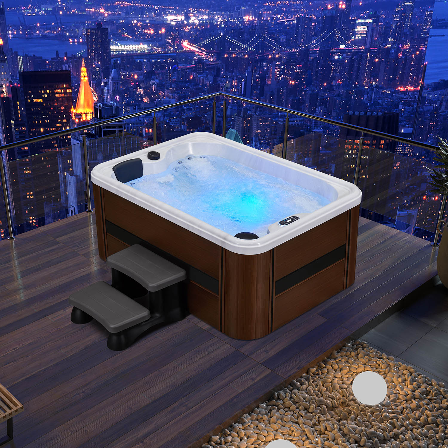 3 person high quality spa tubs luxury health spa WS-095H