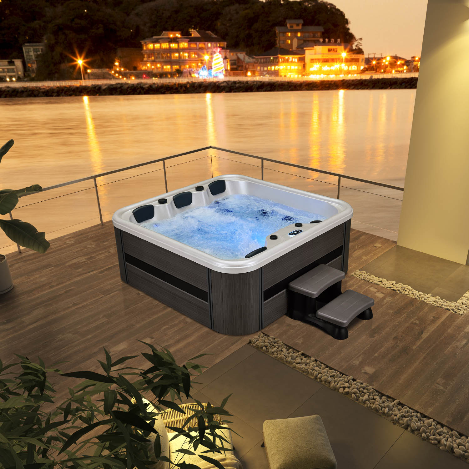 4 person smart controller hottubs spa WS-193H