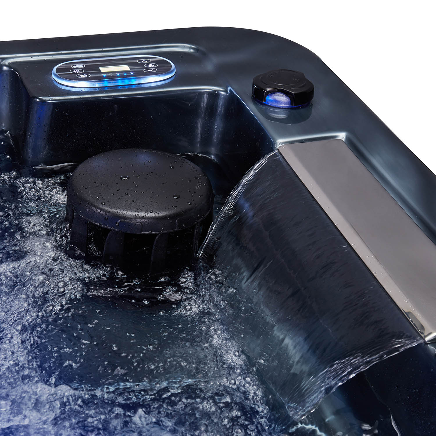 3 person luxury medical spa with private hot tubs WS-291H