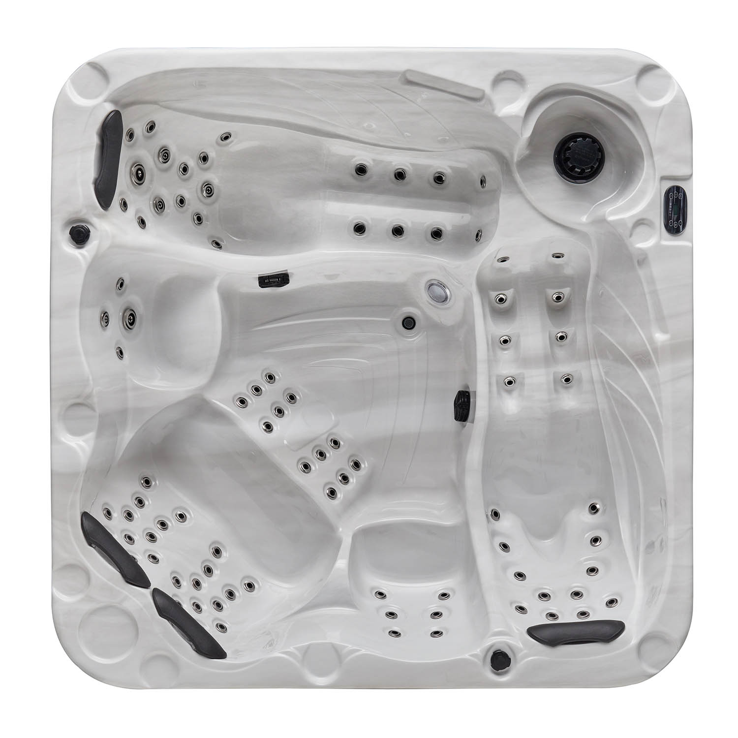 6 person high end spa colorful light hottub spa WS-598S