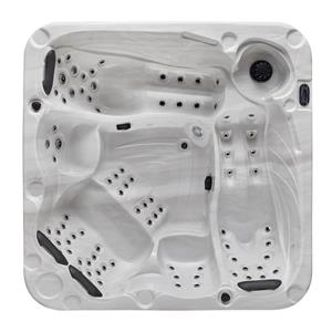 6 person high end spa colorful light hottub spa WS-598S