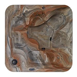 5 person afforable whirlpool colorful light hottub spa WS-010S
