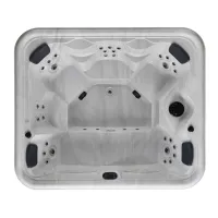 Banheira de hidromassagem de luxo para 6 pessoas, banheira de hidromassagem acrílica WS-093S