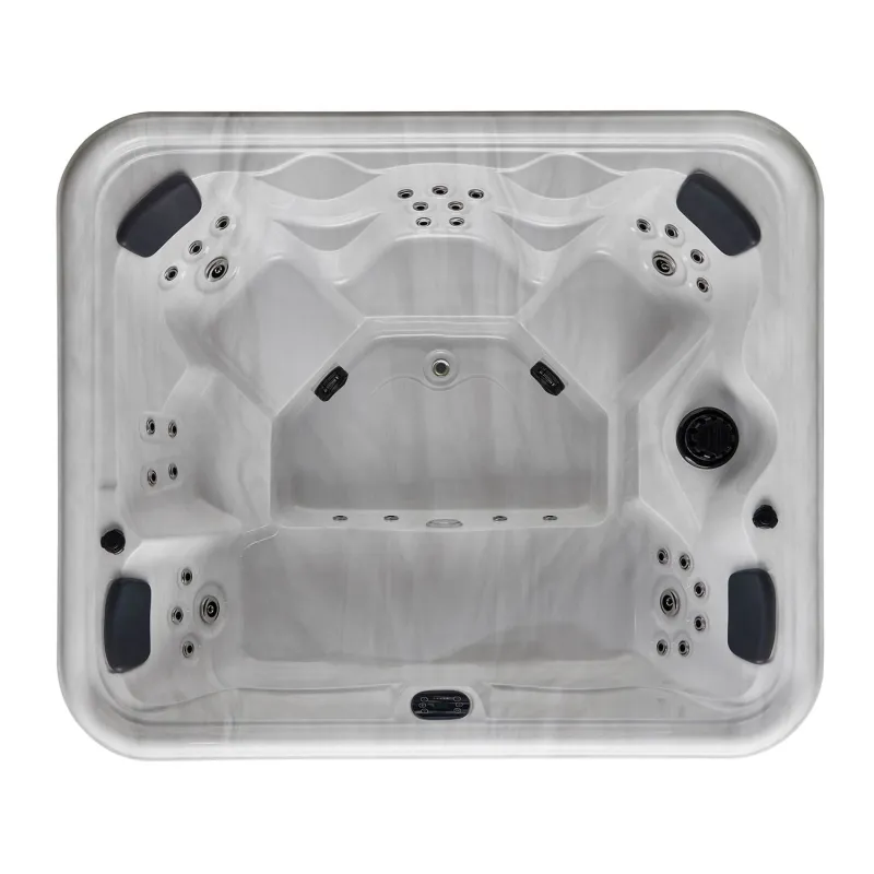 Banheira de hidromassagem de luxo para 6 pessoas, banheira de hidromassagem acrílica WS-093S