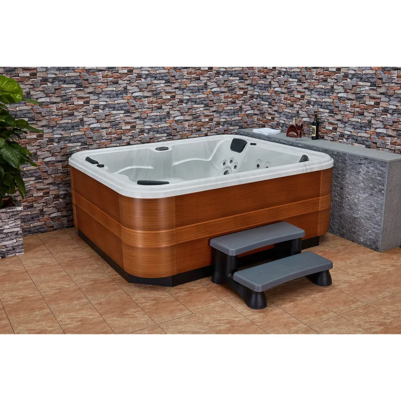Banheira de hidromassagem de luxo para 6 pessoas, banheira de hidromassagem acrílica WS-093S