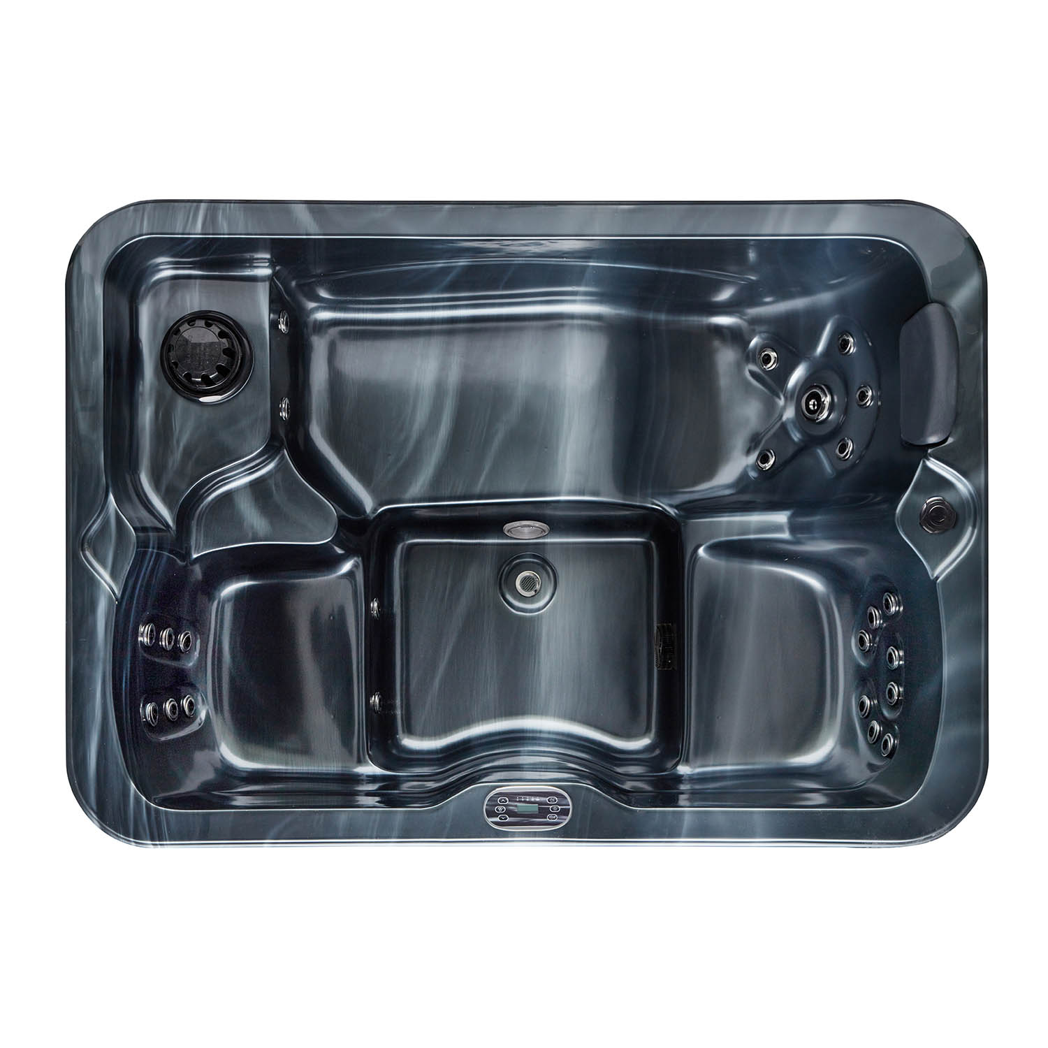 3 person fancy spa colorful light hottub spa WS-098S