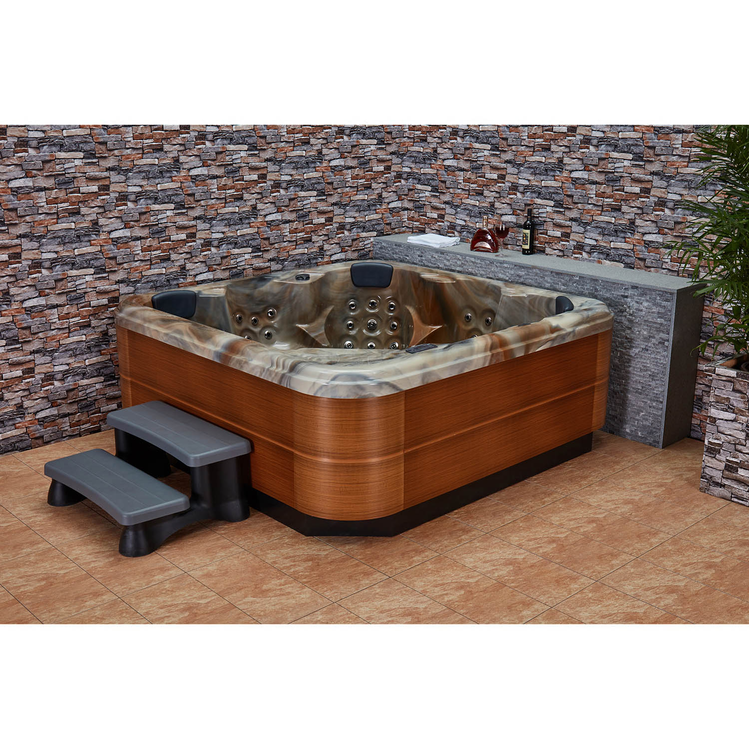 6 person afforable whirlpool massage hot tubs spa WS-298S