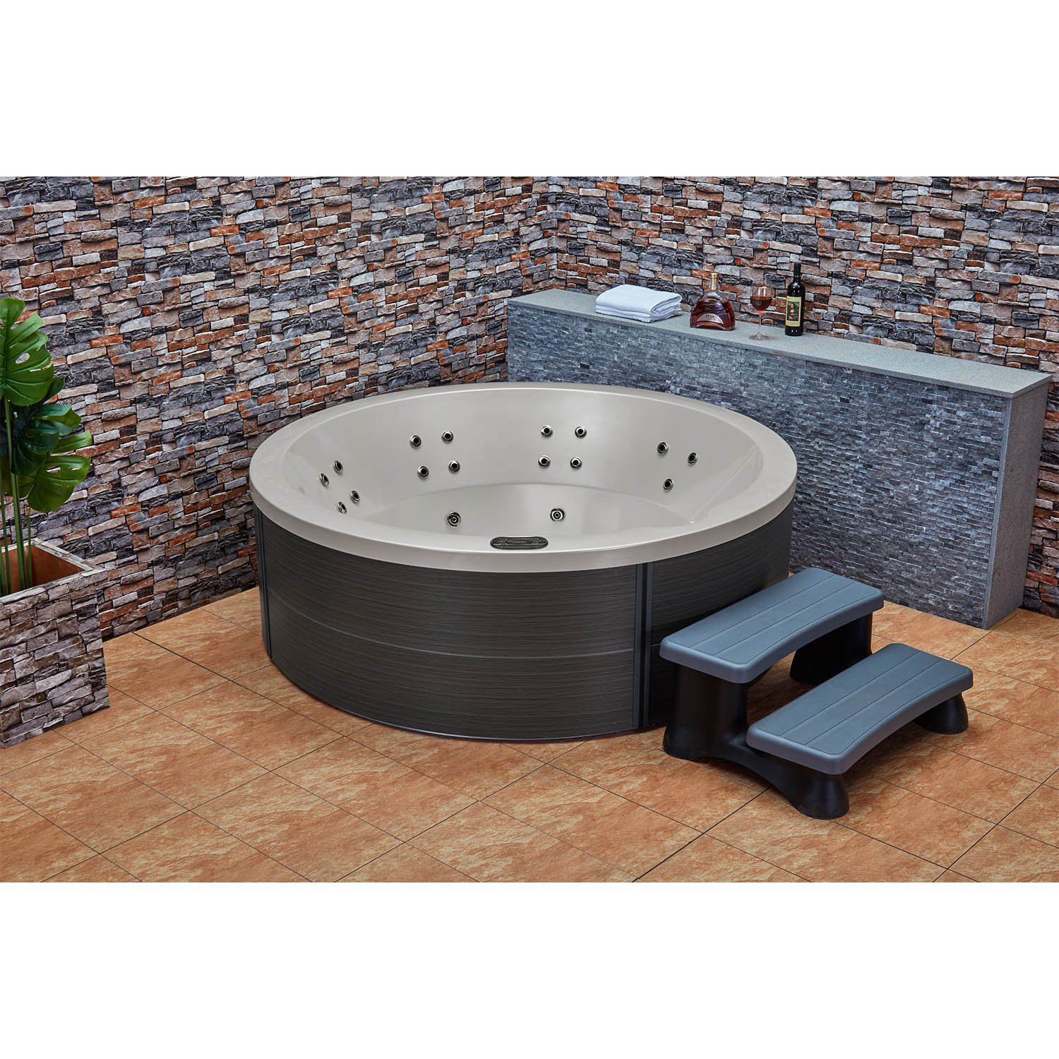 5 person onground massage bathtub high end spa WS-S034S