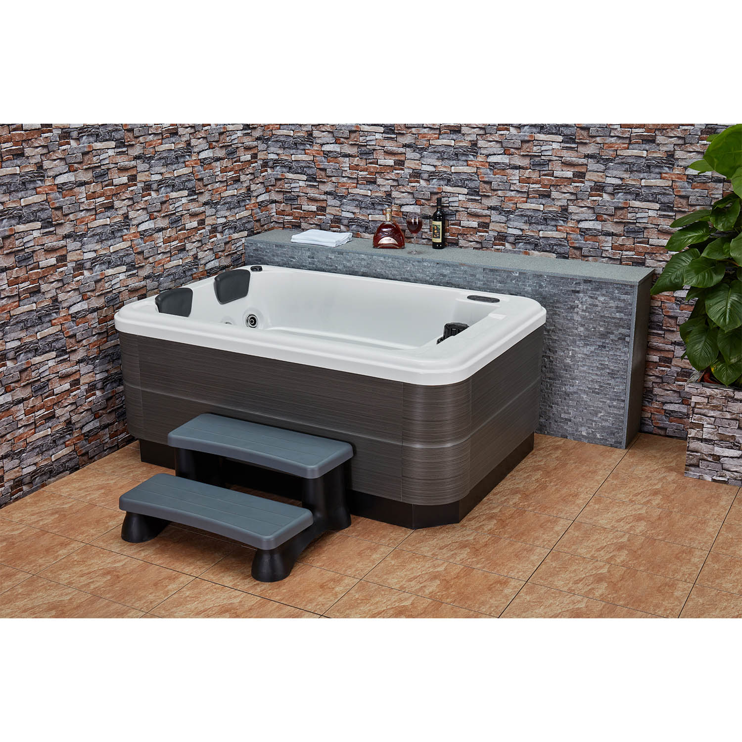 3 person luxury massage and spa private spas hottubs WS-291S