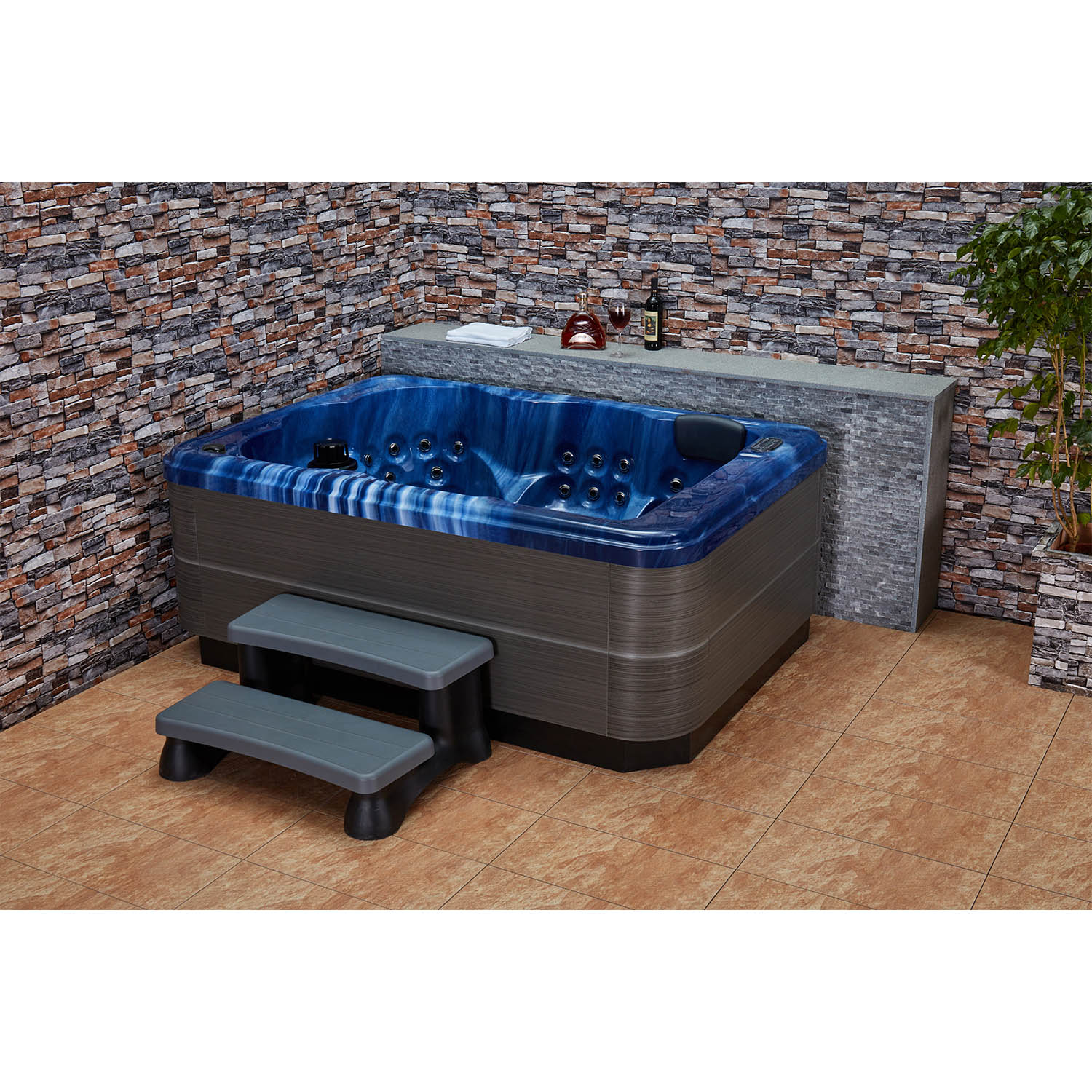5 person luxury massage outdoor spa acrylic spa tub WS-294S