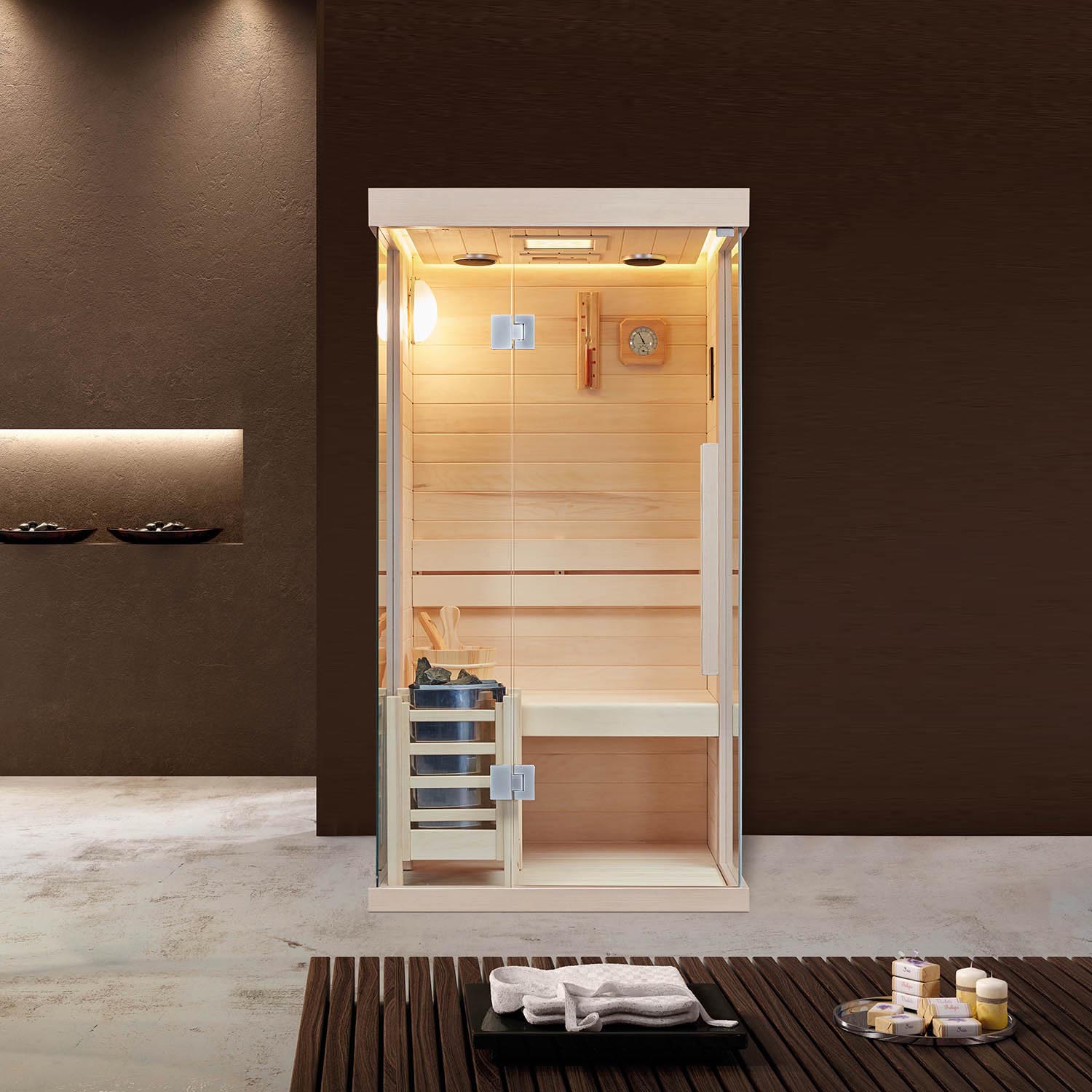 living room luxury sauna room WS-YL05