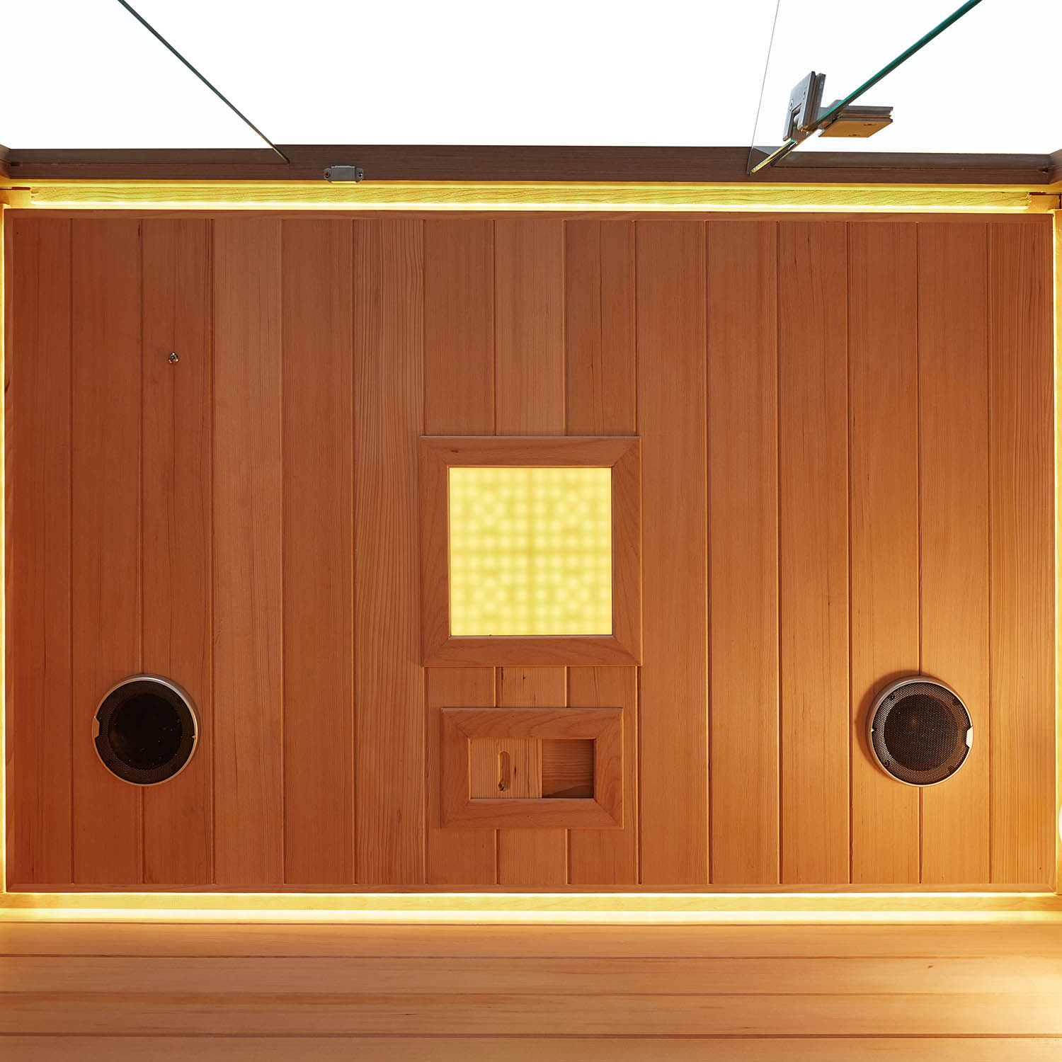 wooden luxury sauna room in home WS-YL07