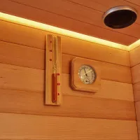 sauna de luxe en bois dans la maison WS-YL07