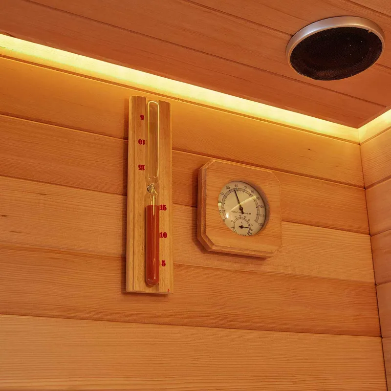 sauna de luxe en bois dans la maison WS-YL07