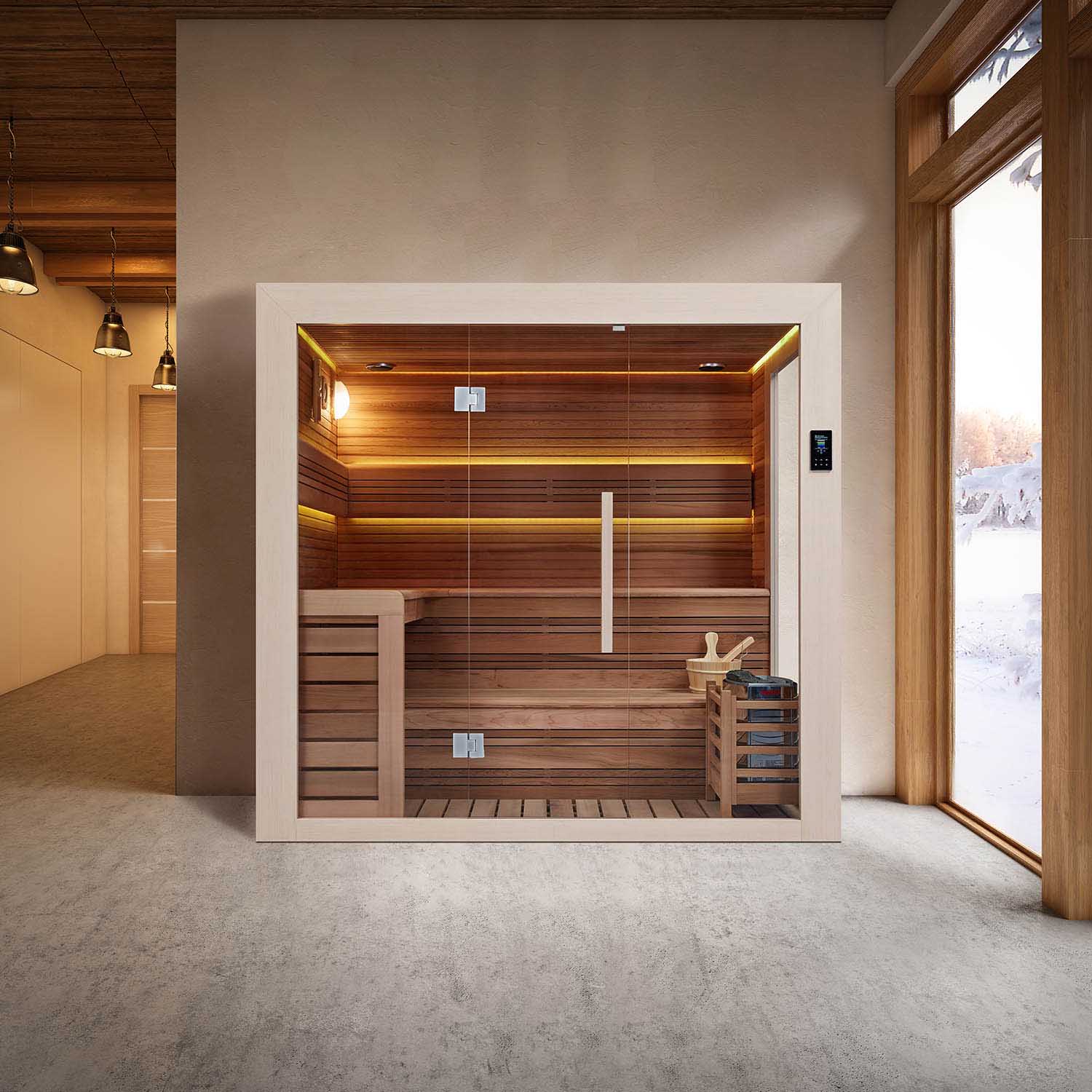 dry sauna bath in master bedroom WS-YL12