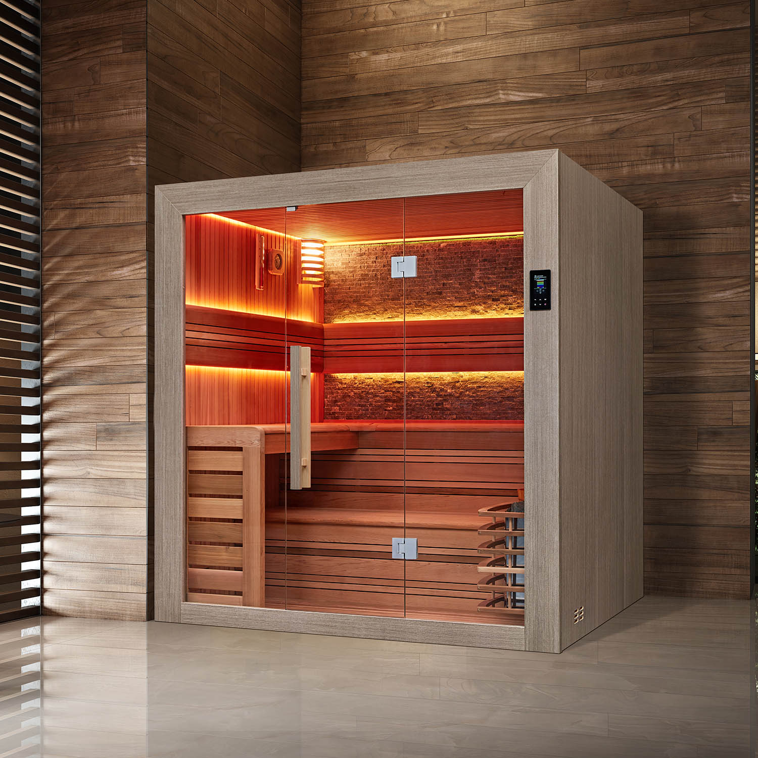 luxury domestic dry steam sauna rooms WS-YL13