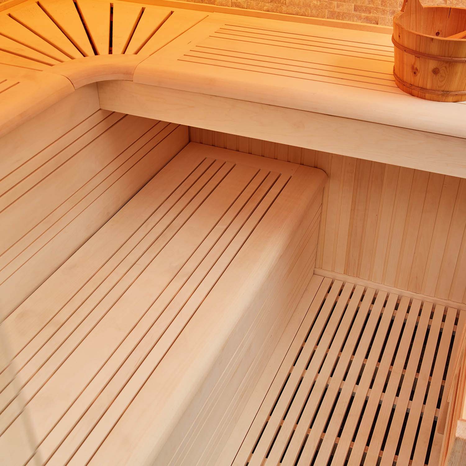 wooden steam sauna bath at home WS-YL14