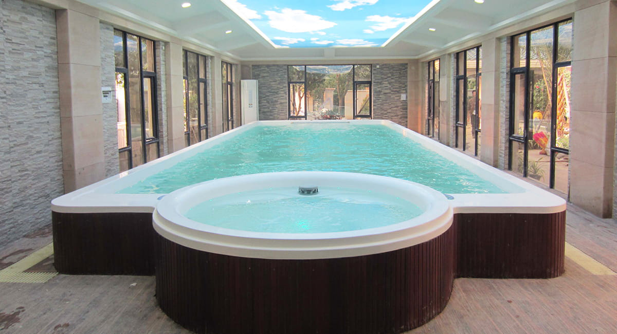 Foshan Villa Luxury P12 Swimming Pool Project