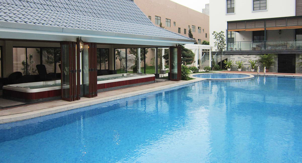 Dongguan Liaobu Town Use MEXDA Massage Pool Project