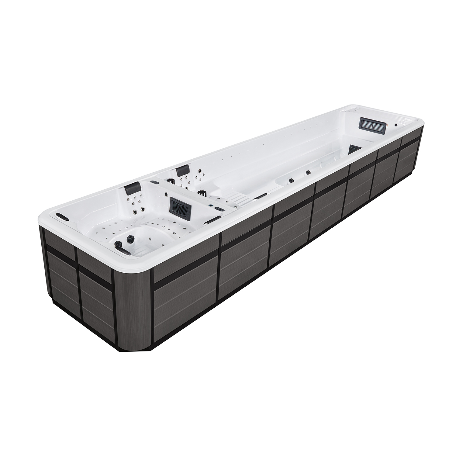 10m family endless swimming pool hot tub WS-S10-T