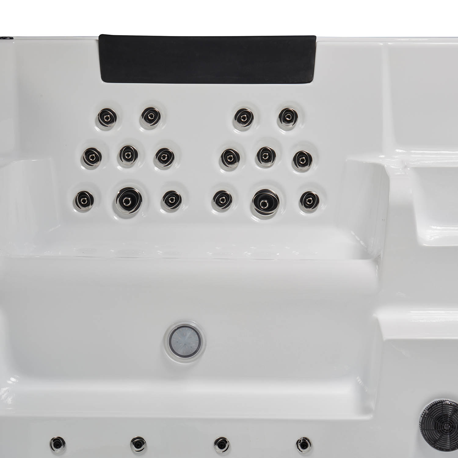 family swim spa endless swimming pool hot tub WS-125AIII