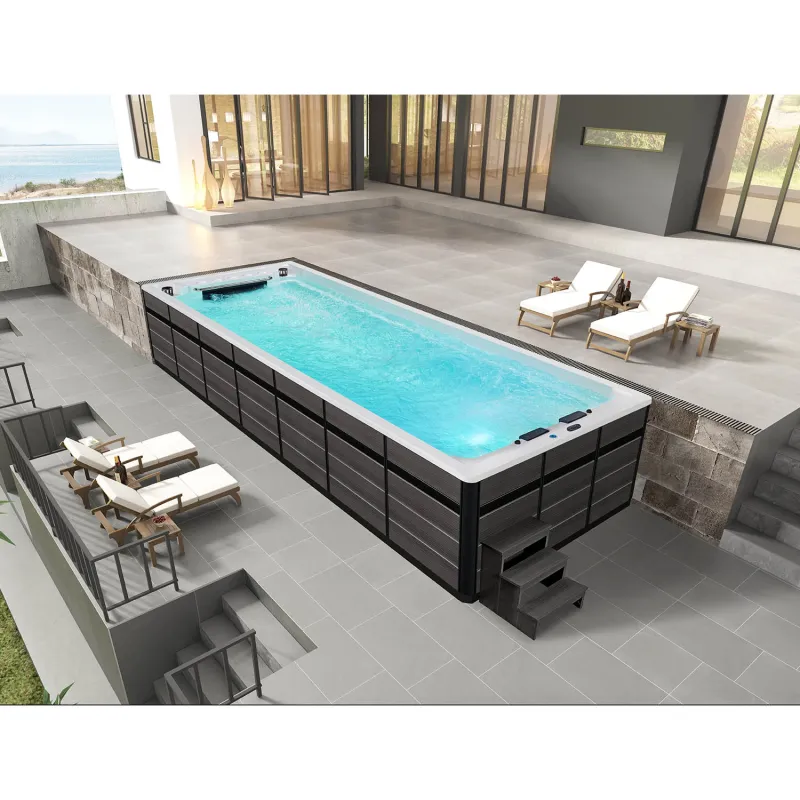 8 meter modern swim spa endless pool hydropool swim spa WS-130AIII
