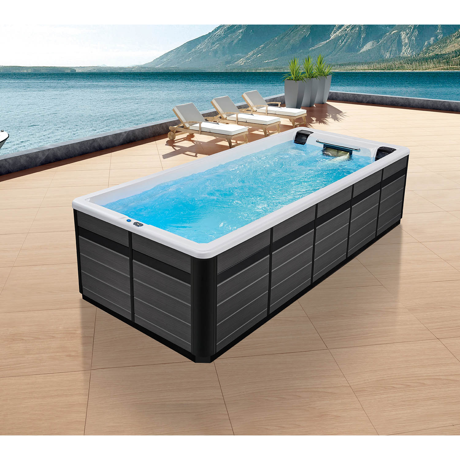 6m hydropool endless pool swim spa WS-SP600