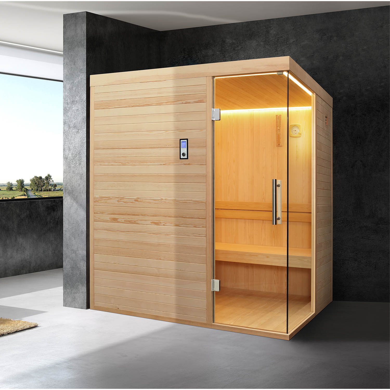 individual indoor steam sauna room WS-CC04