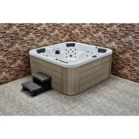 Hottubs de controlador inteligente de spa de luxo para aroma de 5 pessoas WS-006D