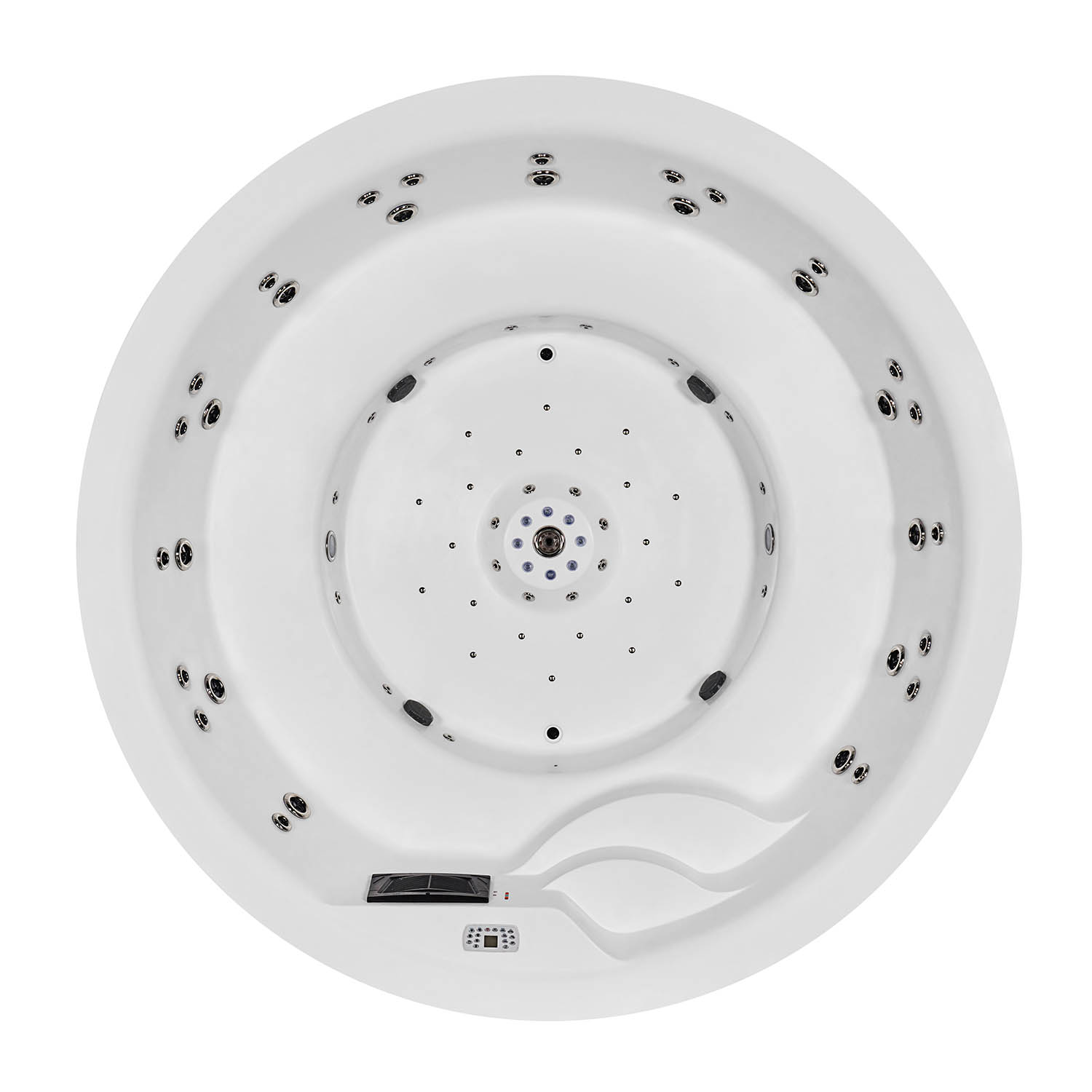 small inground spa round hot tub swim spa WS-P001
