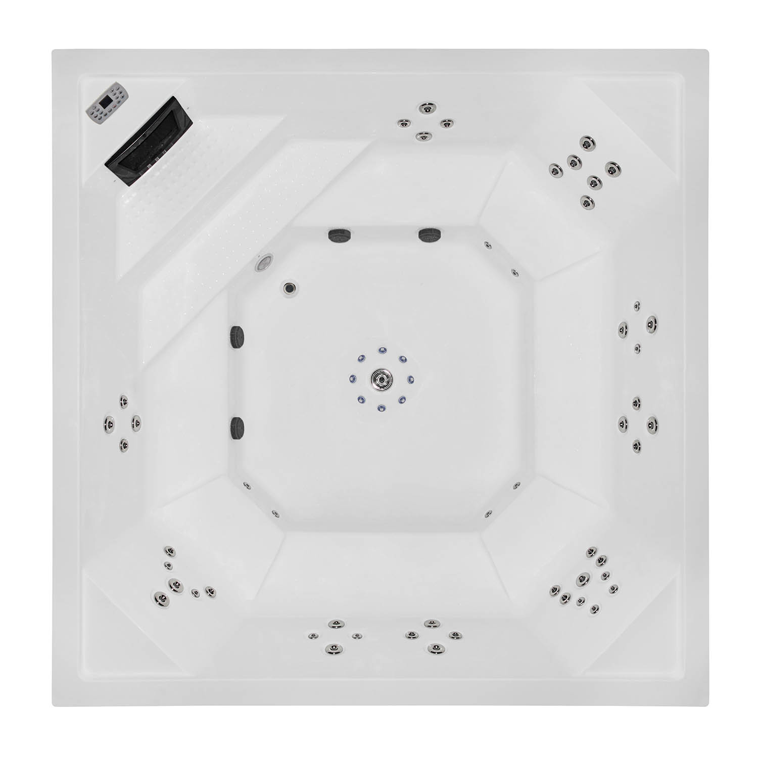 square swim hot tub in ground swim spa WS-PC02