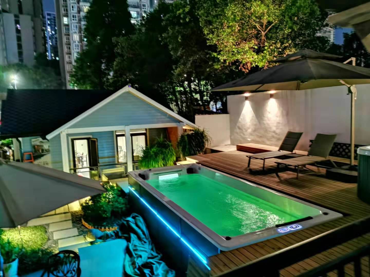 swimming spa