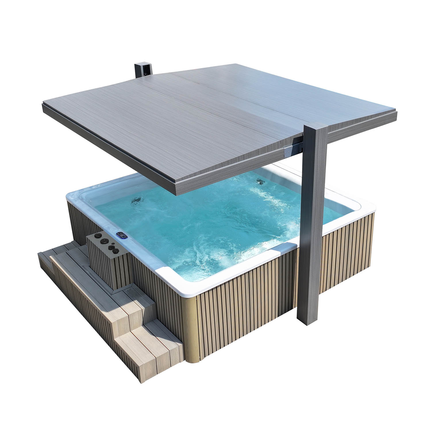 8 person high end massage and spa colorful light hottub spa WS-SP2800