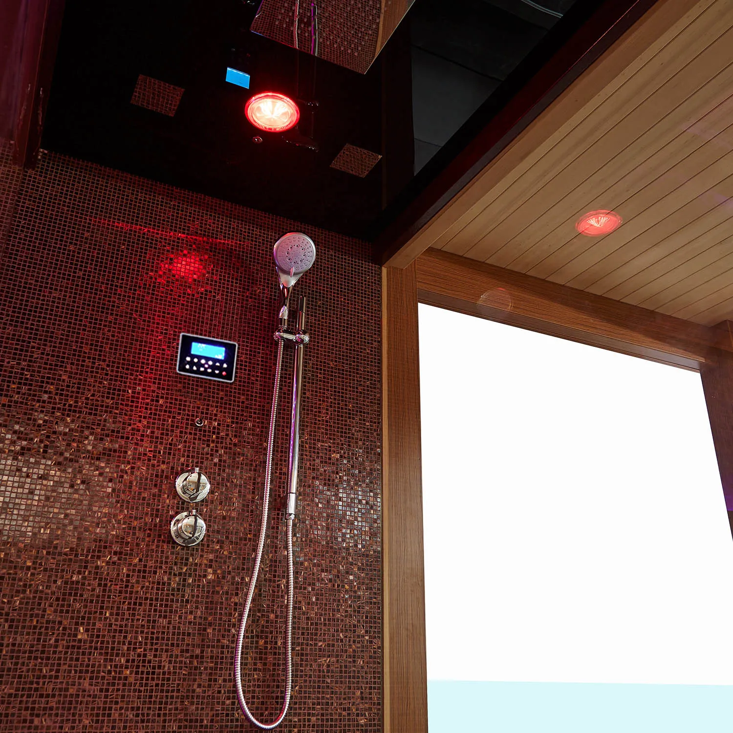 outdoor steam sauna
