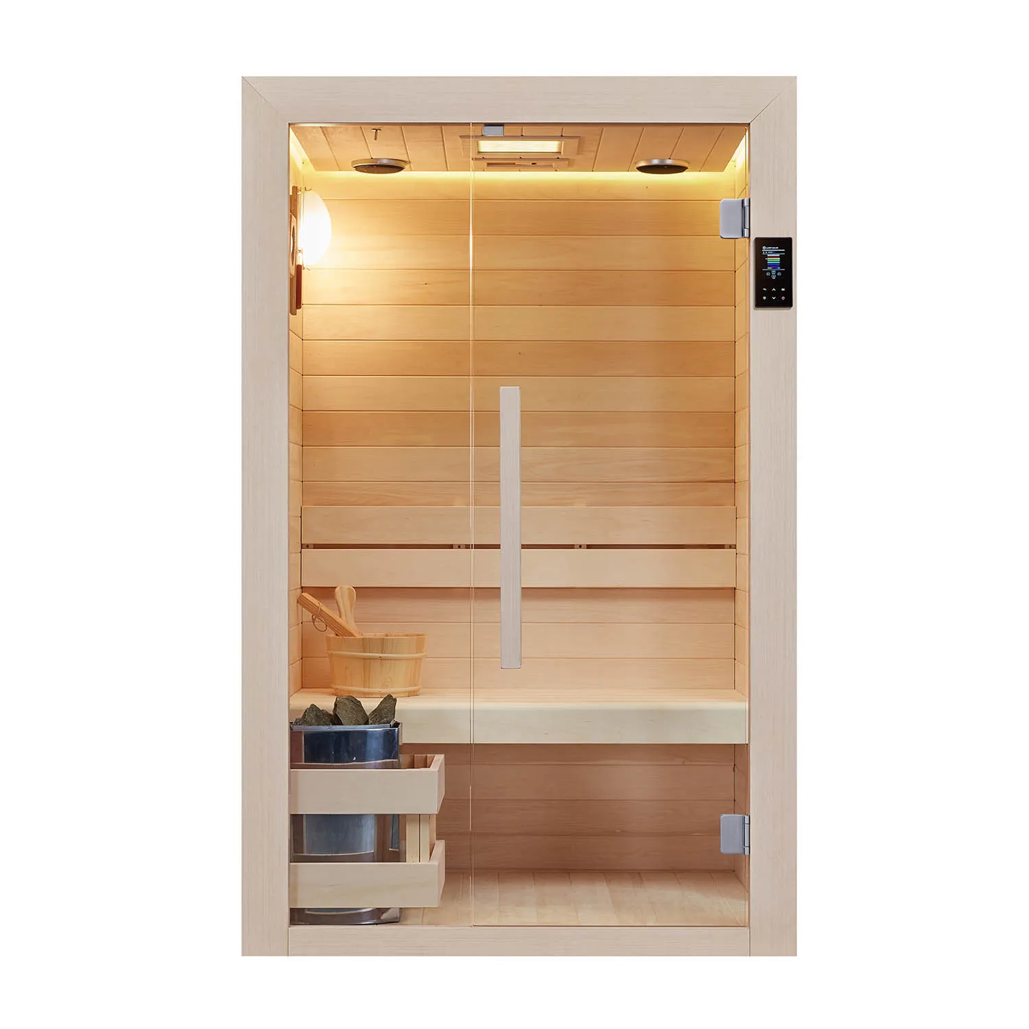 dry sauna room
