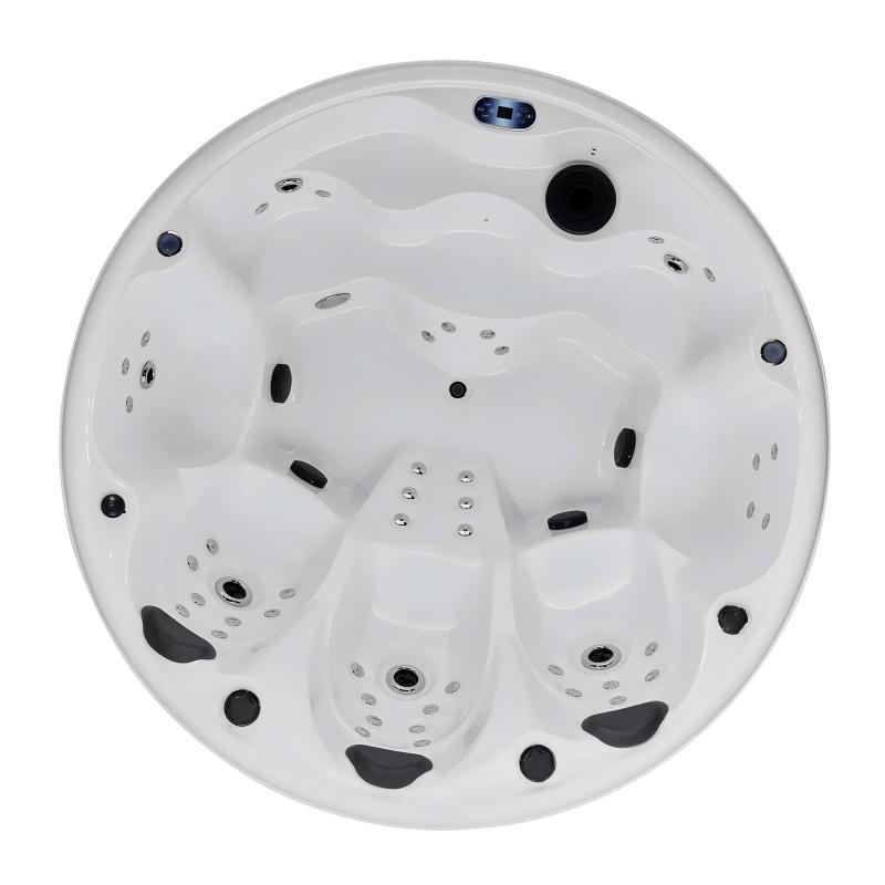 How to eliminate bubbles in a massage spa tub?