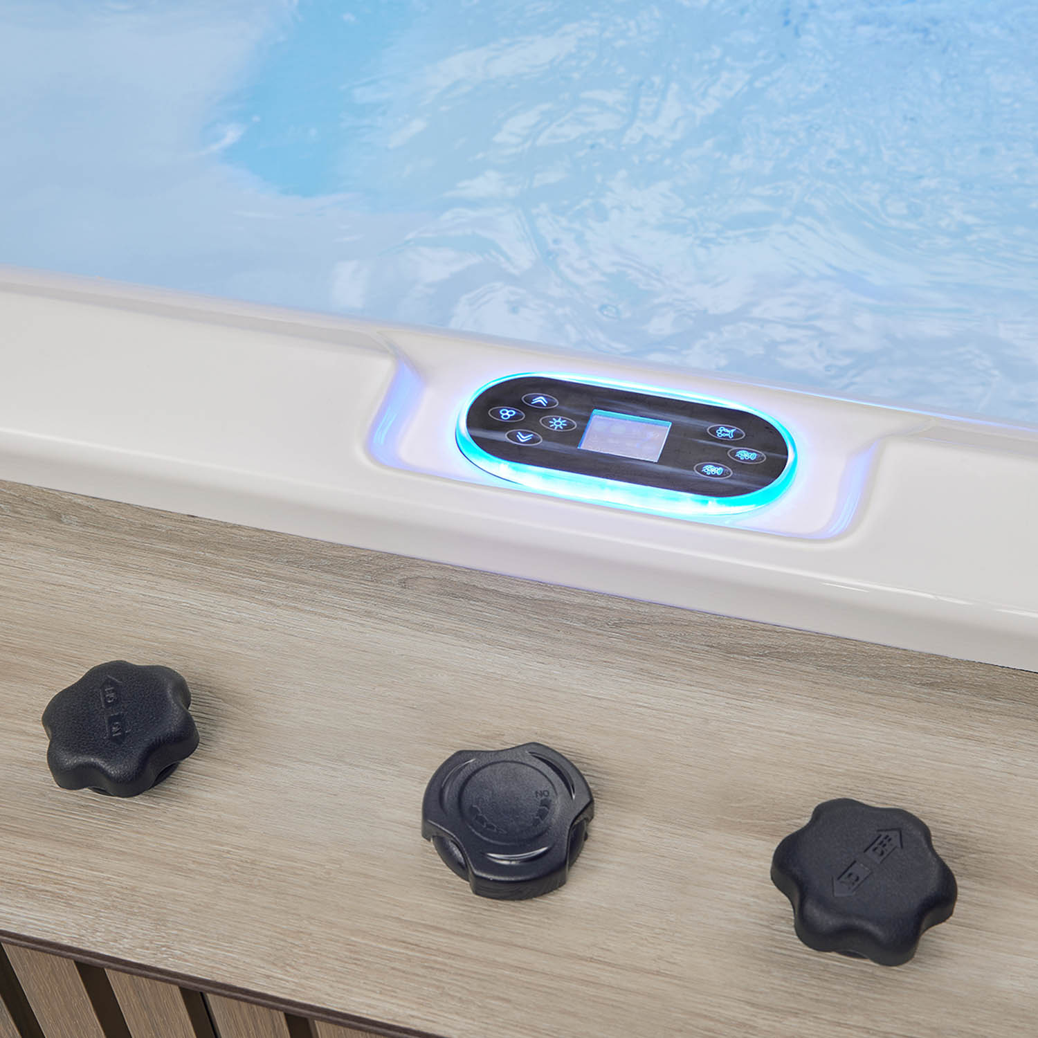 8 person high end massage and spa colorful light hottub spa WS-SP2800