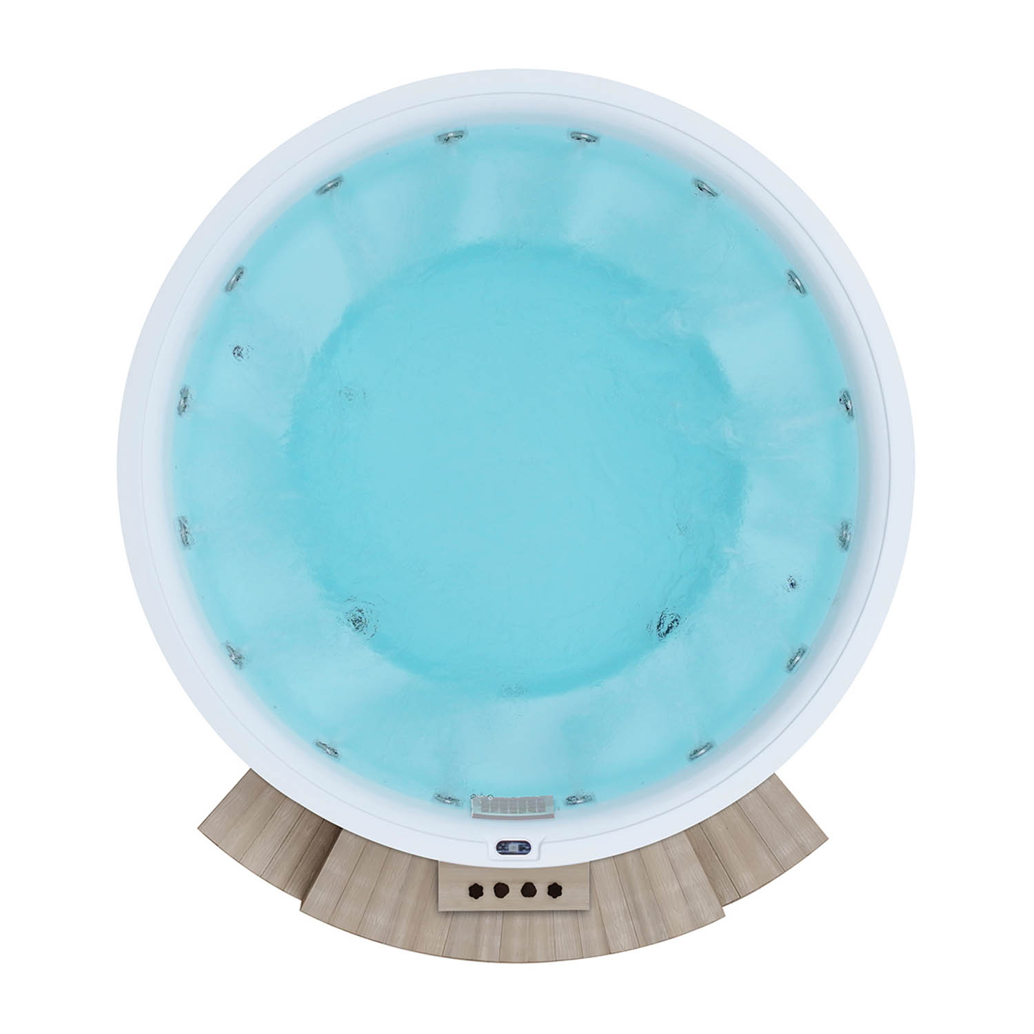16 person high end massage and spa colorful light hottub spa WS-CP3800
