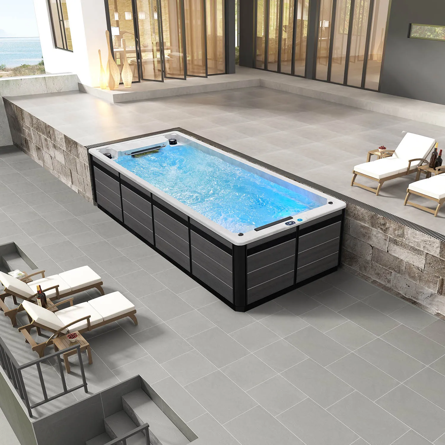 swim spa tub