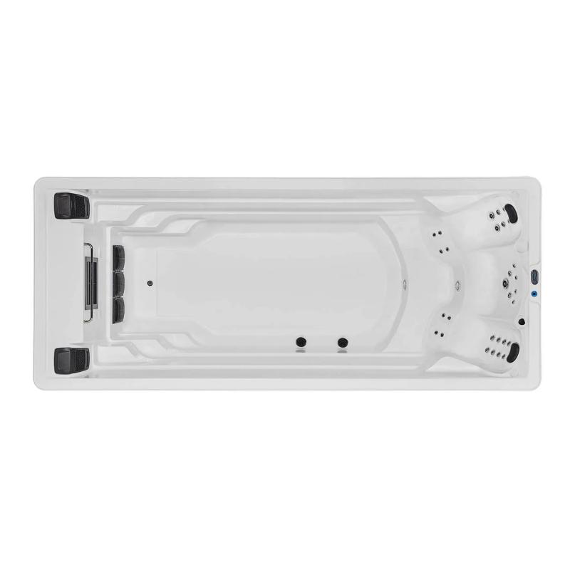 Can a swim spa hot tub be installed underground?