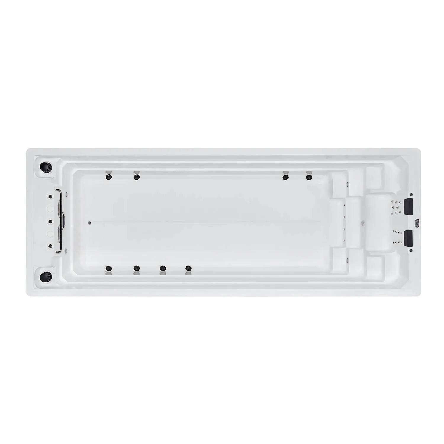 luxury swim spa hot tub