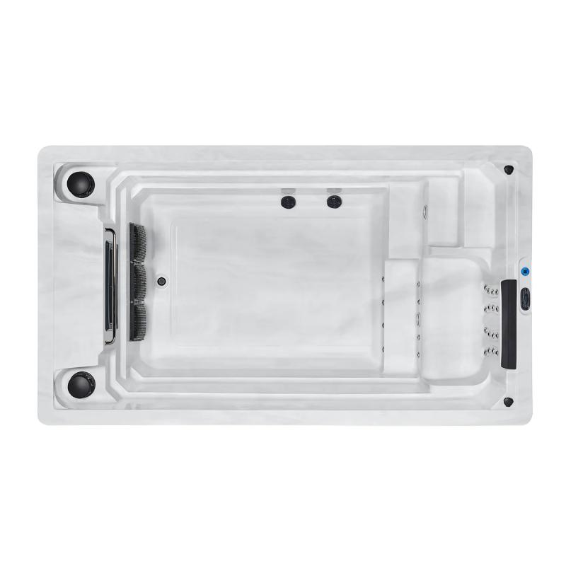 Is the disinfectant in a swim spa hot tub the same as bleach? Is the disinfectant in a swim spa hot tub the same as bleach?