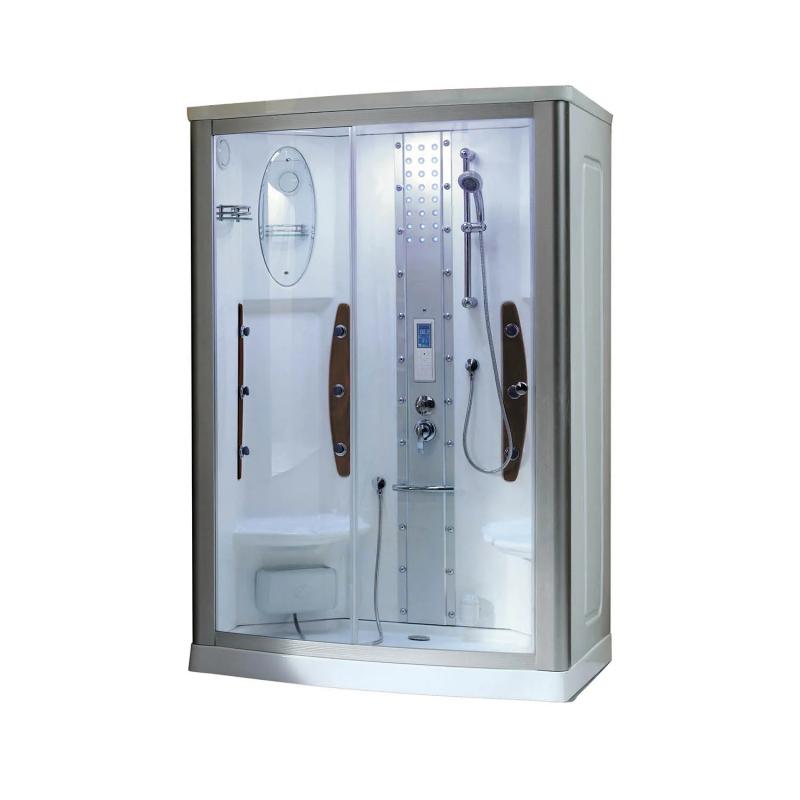 Can I drink water in a steam shower room?