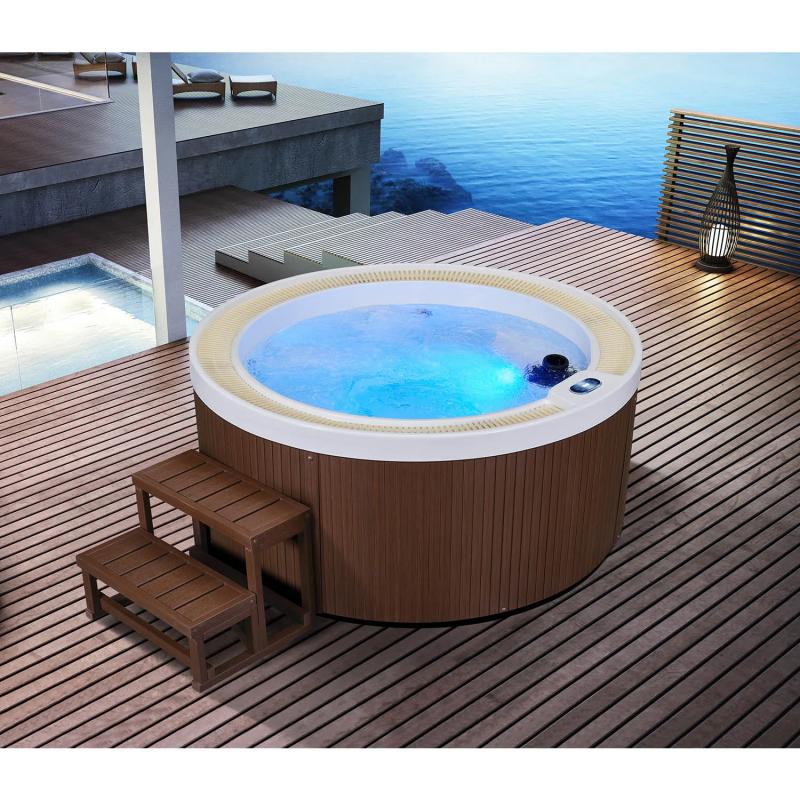 Will soaking in a spa hot tub raise blood pressure?