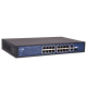 2 Port 24 Port 1000m Gigabit Ethernet Sakelar Jaringan Poe
