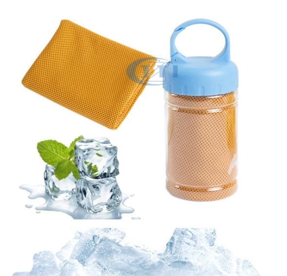 Microfiber/Cooling Towel Super Cooling Tech Material (high Quality Cooling Towel In Bottle)
