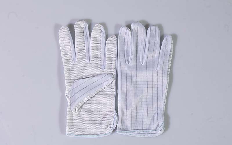 Anti Static Gloves PVC DOT antistatic palm Working Gloves